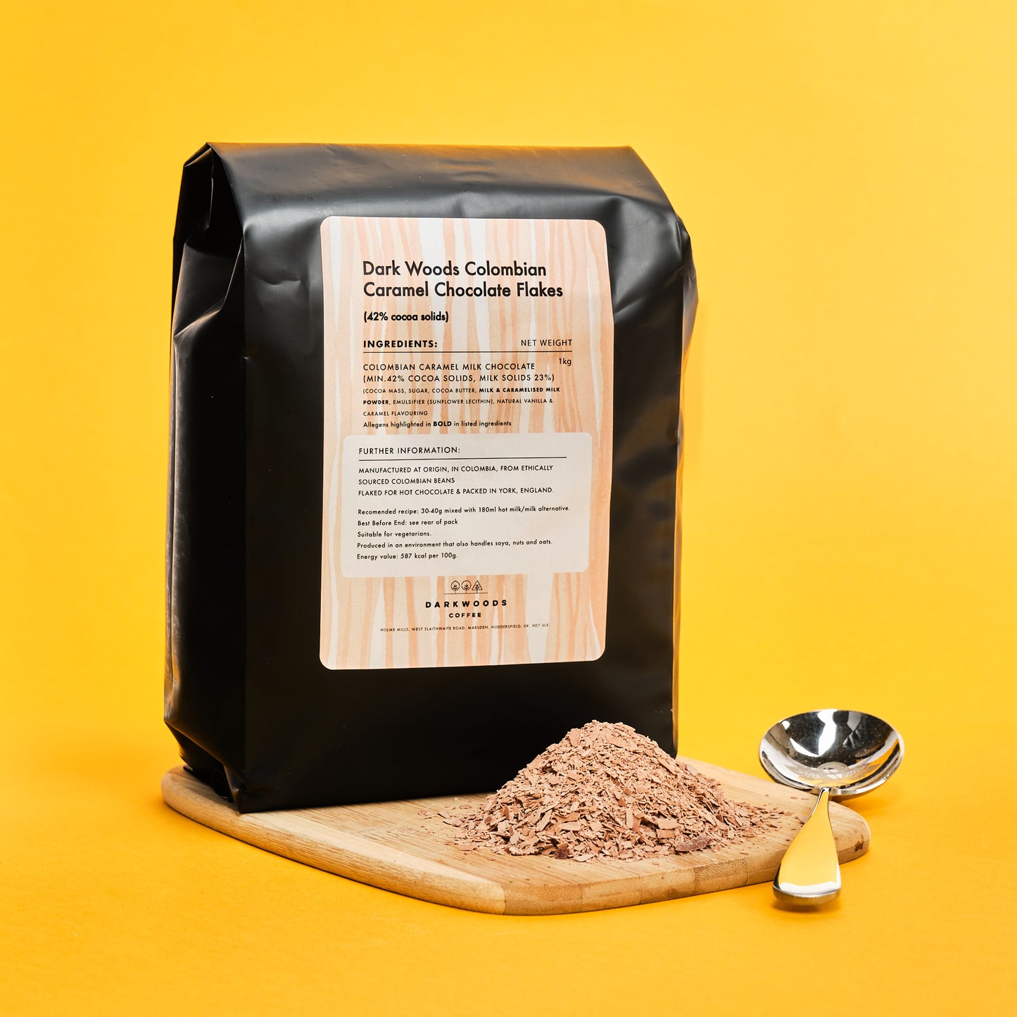 Ground Colombian Chocolate for Drinks