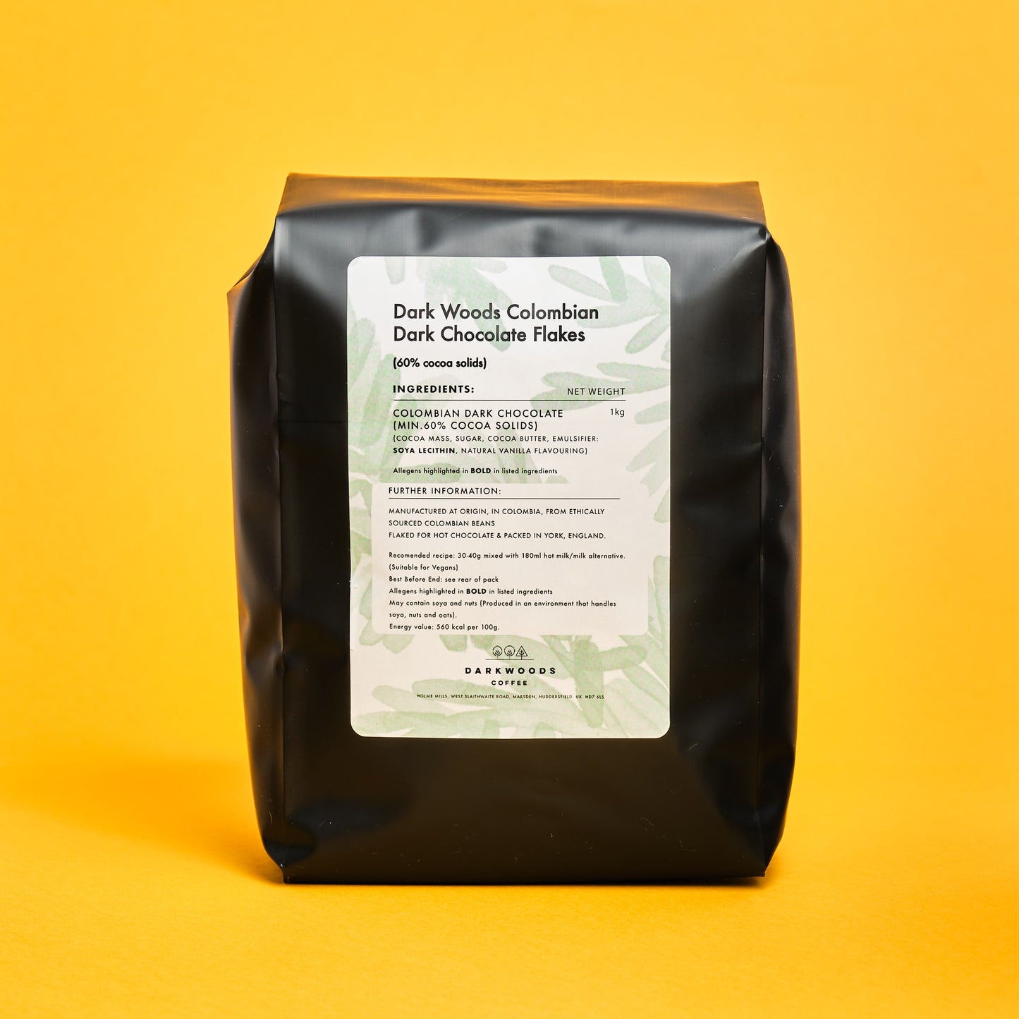 Ground Colombian Chocolate for Drinks