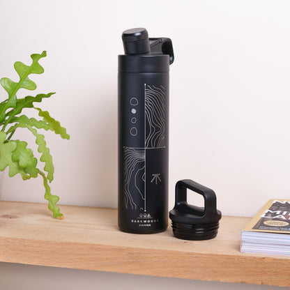 MiiR Wide Mouth Water Bottle 20oz | 591ml (with additional Chug Lid)
