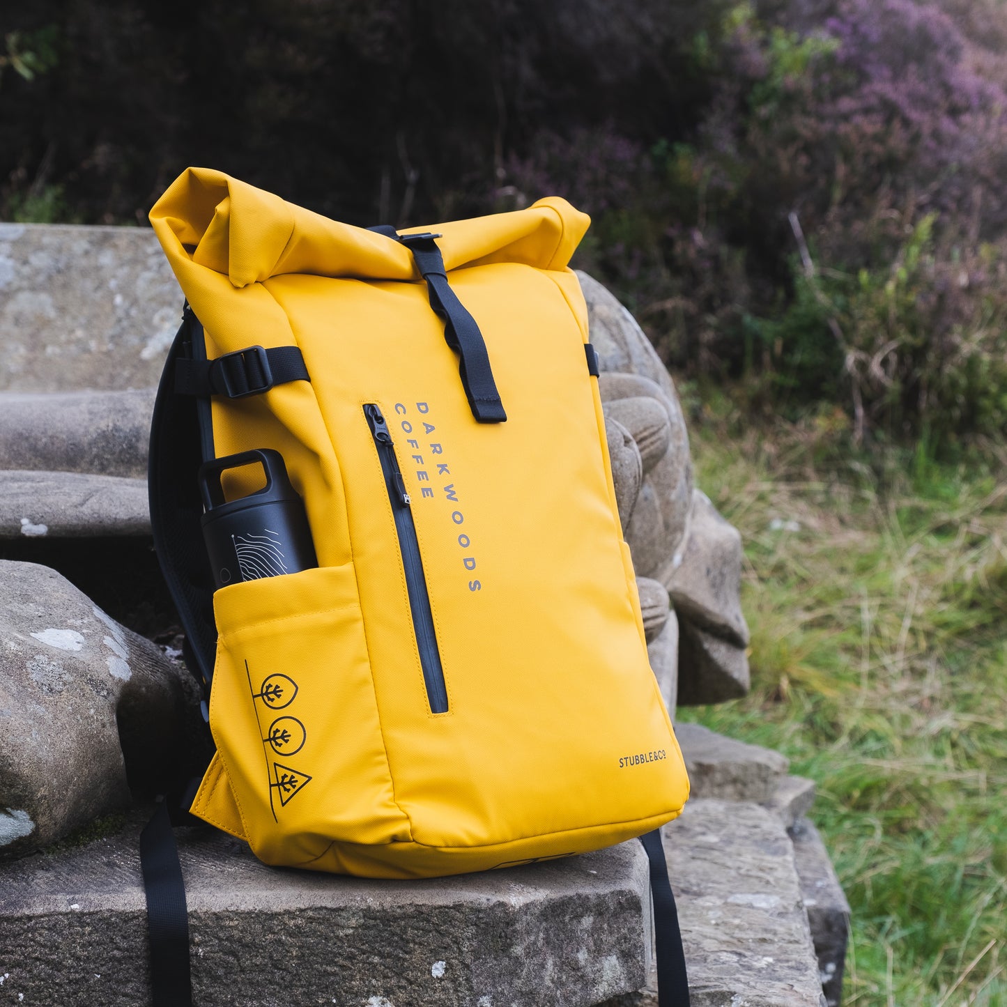 Dark Woods x Stubble & Co - Roll Top Backpack (20L)