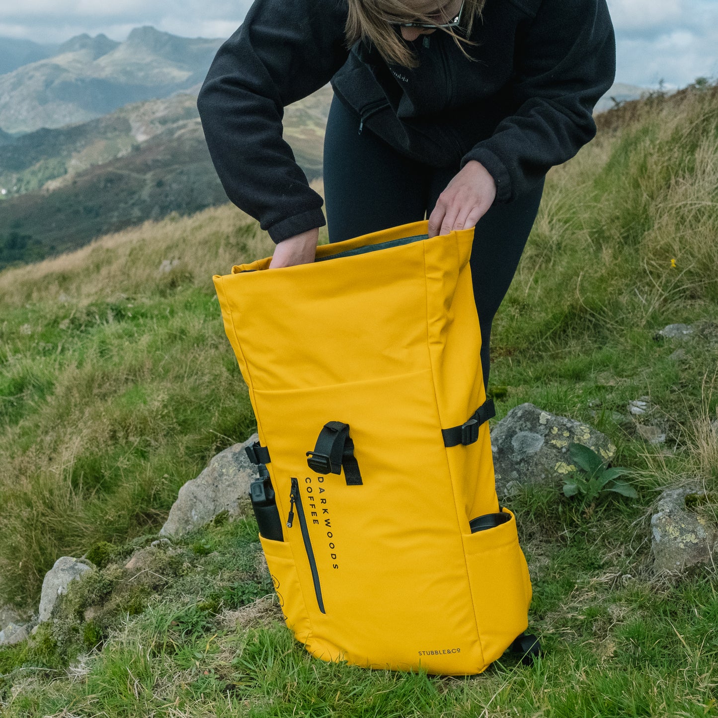 Dark Woods x Stubble & Co - Roll Top Backpack (20L)