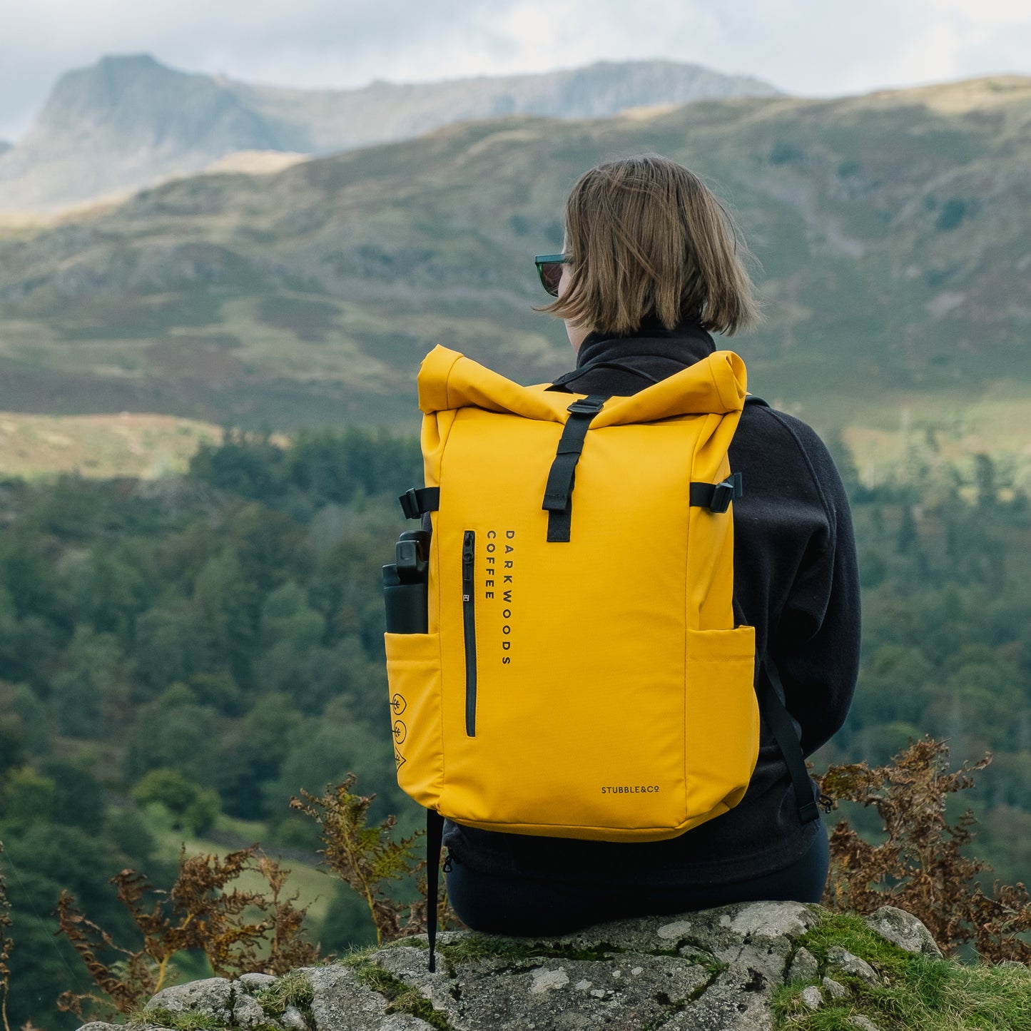 Dark Woods x Stubble & Co - Roll Top Backpack (20L)