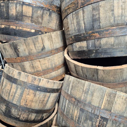 Used HALF Bourbon Barrel / Medium Sized  / Collect Only
